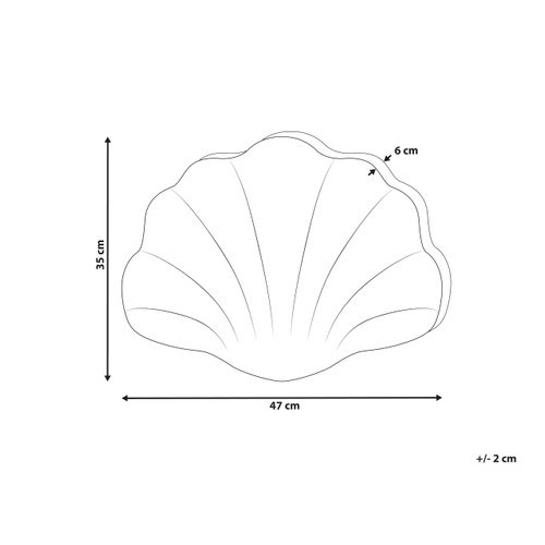 Coussin Velours Jaune Consolida