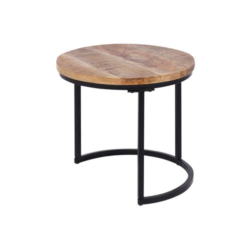 Lot De 2 Tables Basses Claton Marron