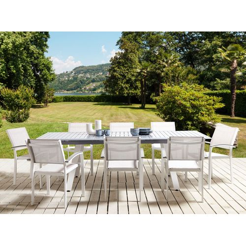 Set De Salle à Manger Métal Gris Pereta