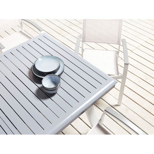 Set De Salle à Manger Métal Gris Pereta