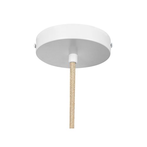 Lampe Suspension Palmetto Coton Beige