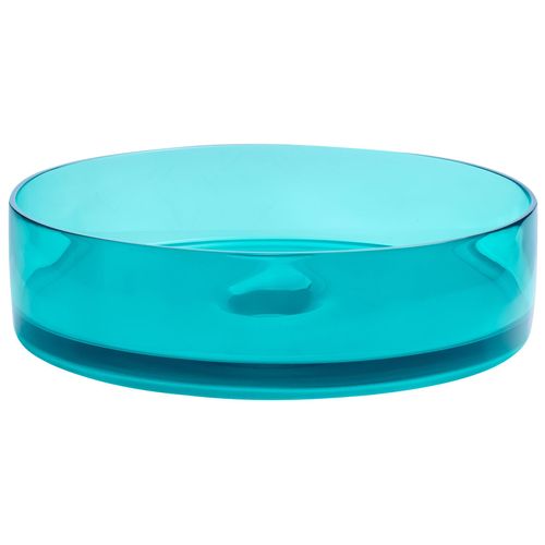 Vasque De Comptoir Rond D 36 Cm Turquoise Tolosa