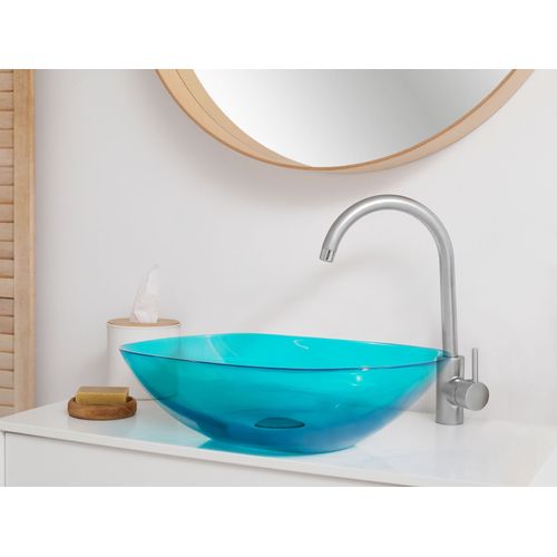 Bassin De Comptoir 54 X 36 Cm Turquoise Moengo