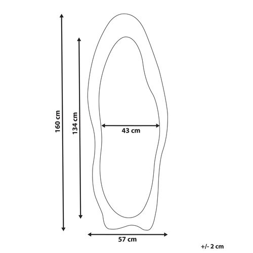 Velours Miroir 160 Cm Blanc Reigny