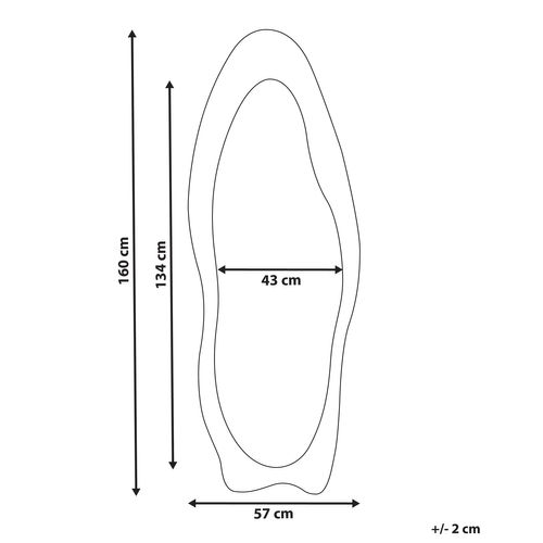 Velours Miroir 160 Cm Blanc Reigny