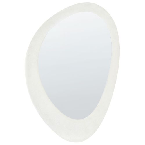 Velours Miroir 90 Cm Blanc Cassé Audes