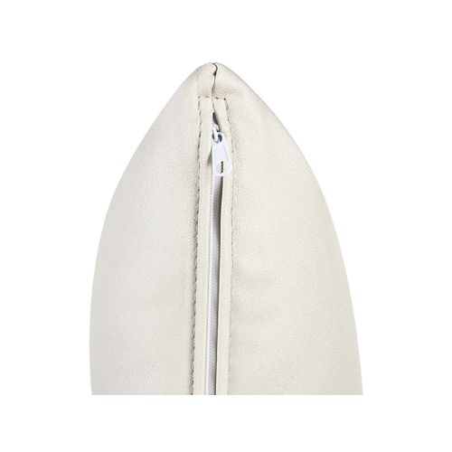 Méridienne Côté Gauche En Similicuir Vegan Blanc Cassé Lannils