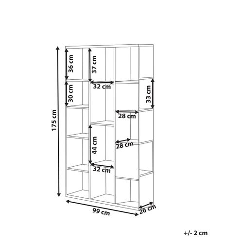 Etagère Bois Clair Bangor
