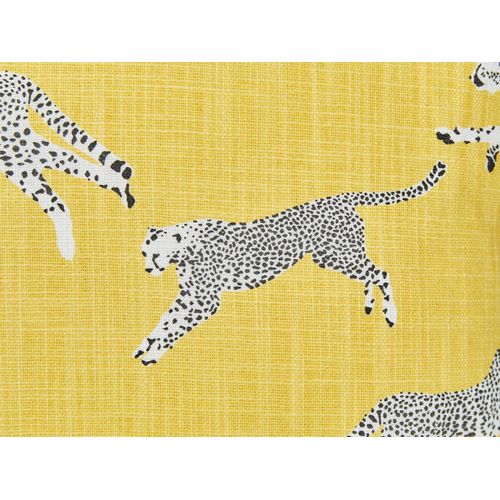 Lot De 2 Coussins Coton Jaune Arales 30 X 50 Cm
