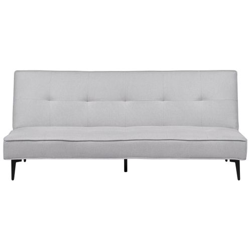 Canapé-lit 3 Places En Tissu Gris Clair Essvik