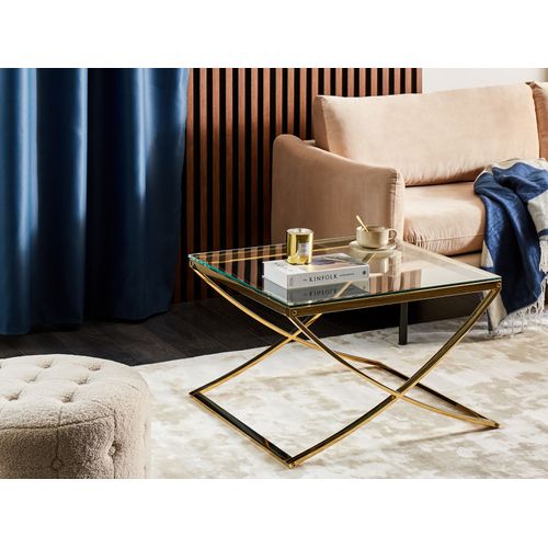 Table Basse Dorée Ringgold