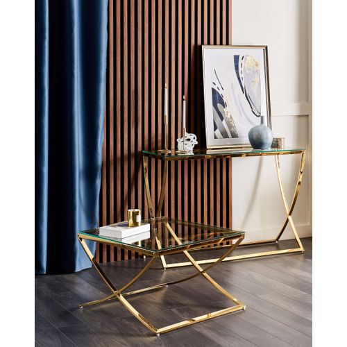 Table Basse Dorée Ringgold