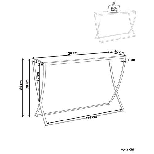 Console Dorée Ringgold