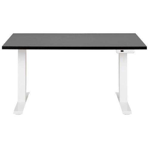 Table à Hauteur Ajustable Électrique 120 X 72 Cm Noir Destines