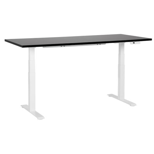 Table à Hauteur Ajustable Électrique 180 X 80 Cm Noir Destines