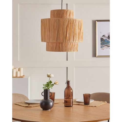 Lampe Suspendue En Feuilles De Palmier Naturel Magech