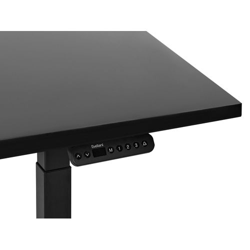 Table à Hauteur Ajustable Électrique 160 X 72 Cm Noir Destines