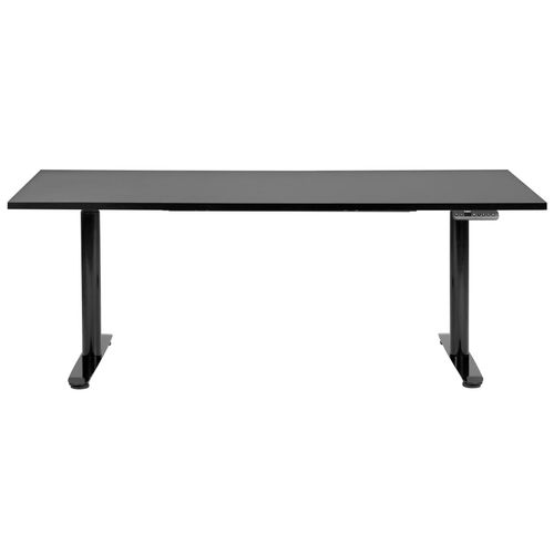 Table à Hauteur Ajustable Électrique 180 X 80 Cm Noir Destin Iv