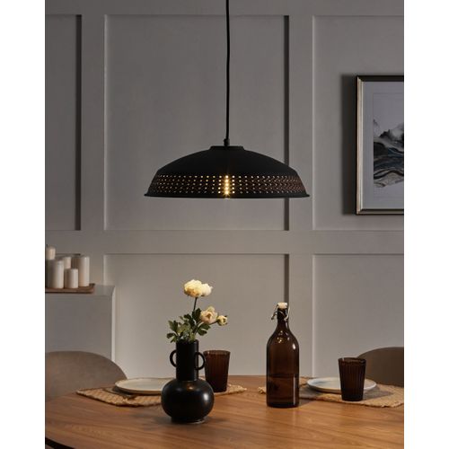 Lampe Suspension Minillas Métal Noir