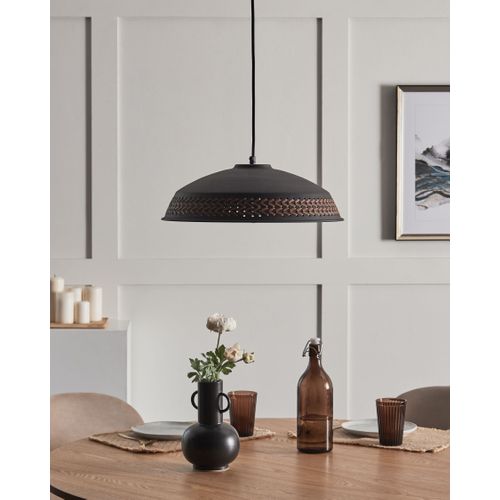 Lampe Suspension Minillas Métal Noir