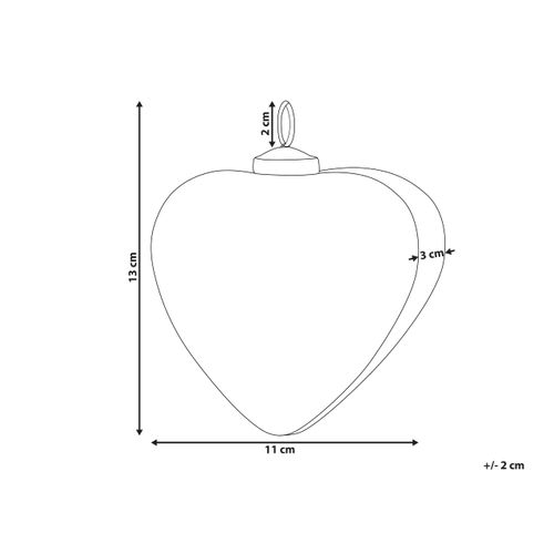 Boules De Noël Set De 4 Gris Feriable