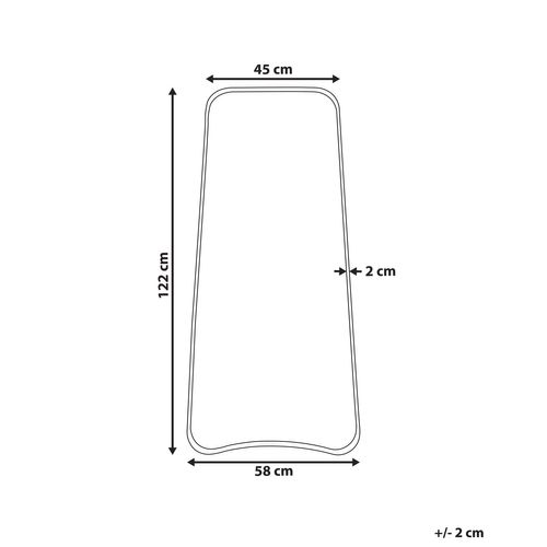 Miroir 122 Cm Doré Levet