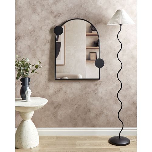 Miroir 80 Cm Noir Aulon