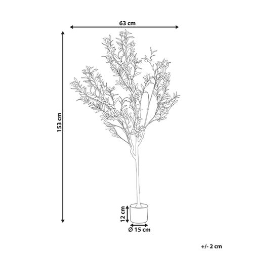 Plante Artificielle 153 Cm Olive Tree