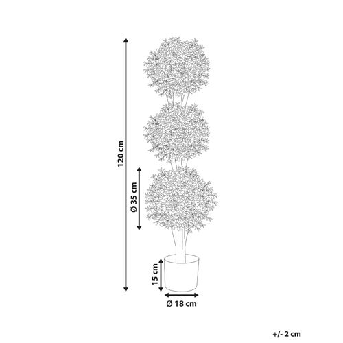 Plante Artificielle 120 Cm Buxus Ball Tree