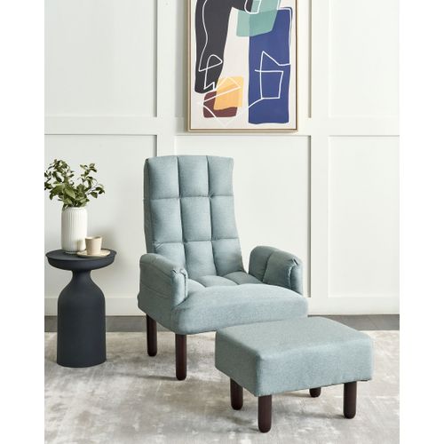 Fauteuil Vert Menthe Oland