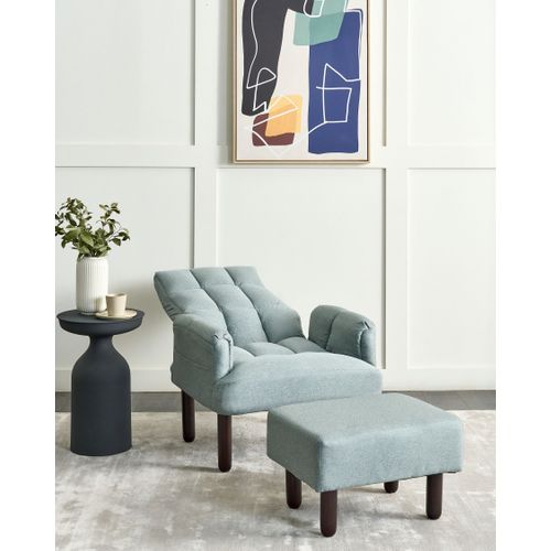 Fauteuil Vert Menthe Oland