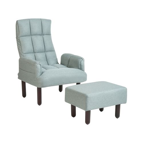 Fauteuil Vert Menthe Oland