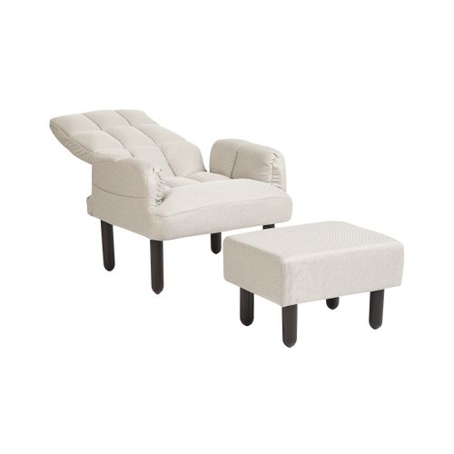 Fauteuil Beige Clair Oland