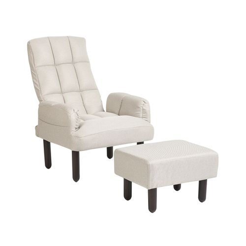 Fauteuil Beige Clair Oland