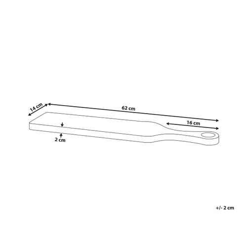 Plateau De Service En Bois De Manguier Clair Edfu