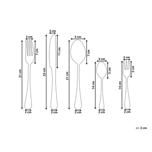 Ensemble De Couverts Noir Fusilli