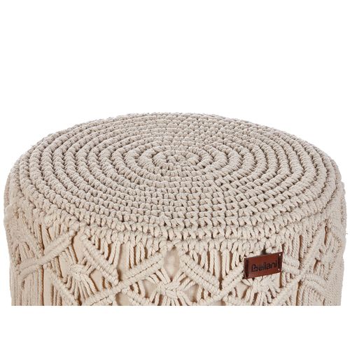 Tabouret Repose-pieds Beige Nawabad