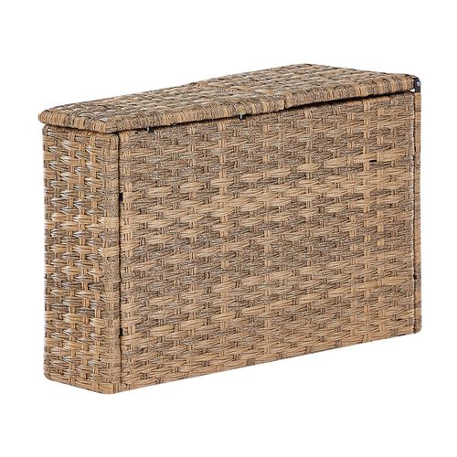 Set De Salon Polyrotin Marron Clair Severo