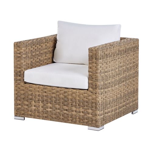 Set De Salon Polyrotin Marron Clair XXL