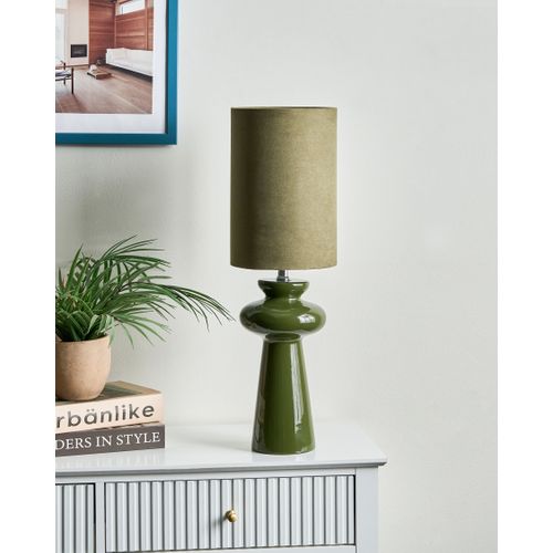 Lampe à Poser Oteros Vert Olive