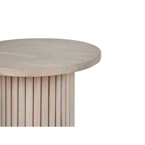 Bout De Canapé En Bois De Manguier Clair Lemont