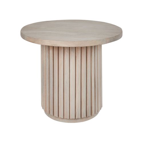 Bout De Canapé En Bois De Manguier Clair Lemont