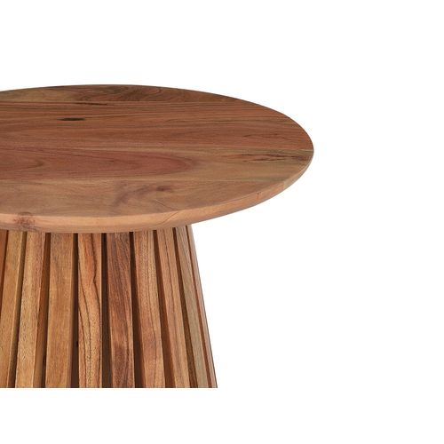 Bout De Canapé En Bois D'acacia Foncé Mesilla