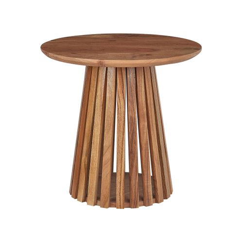 Bout De Canapé En Bois D'acacia Foncé Mesilla