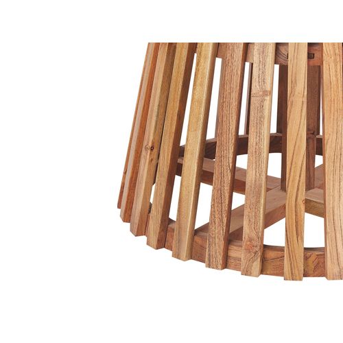 Table De Salle à Manger Ronde D 120 Cm Bois D'acacia Foncé Mesilla