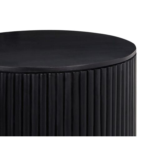 Table Basse Avec Rangement En Bois De Manguier Noir Kirkwood