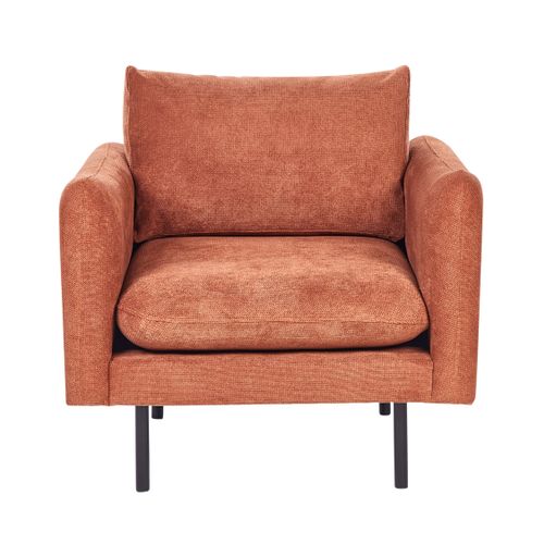 Tissu Chenille Fauteuil Marron Doré Vinterbro
