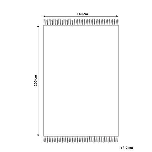 Tapis 140 X 200 Cm En Coton Moutarde Astaf