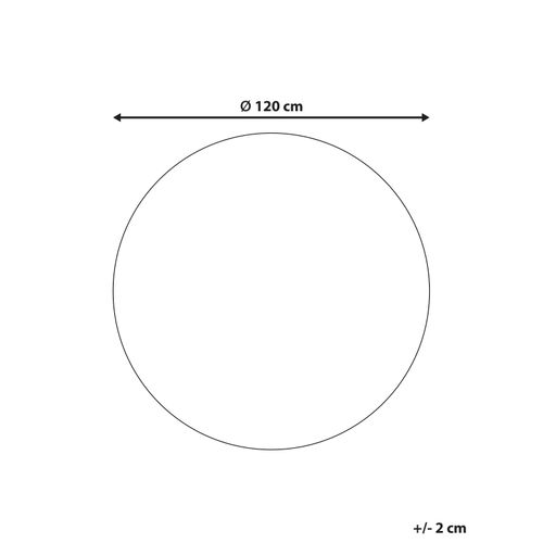 Tapis Enfant Rond En Coton Bleu Ø 120 Cm Vurgun