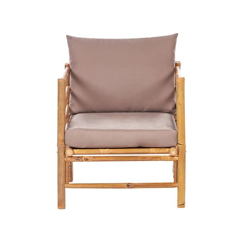 Set De Jardin Bambou Taupe Cerreto
